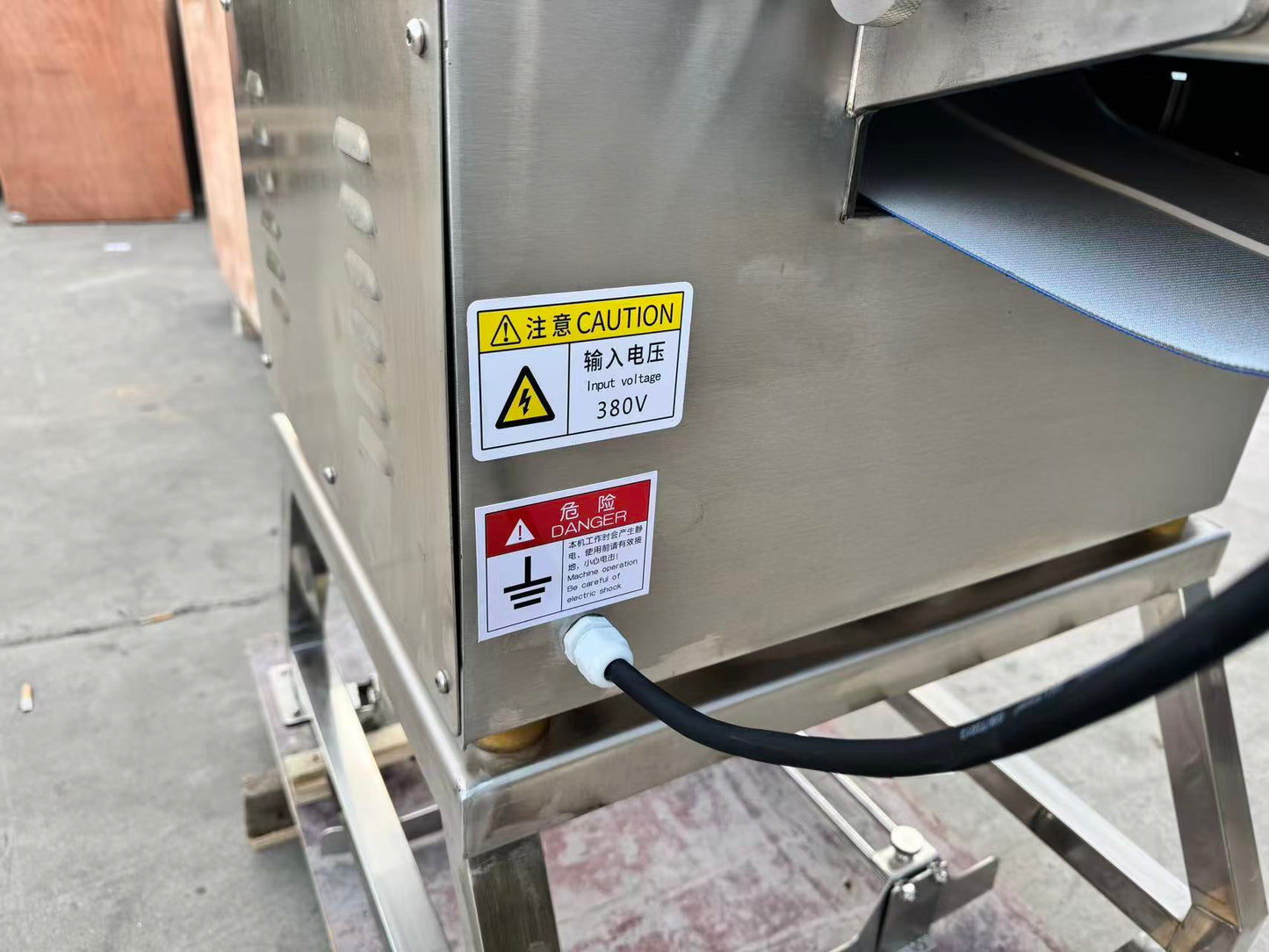 Automatic Fresh Chicken Dicing Bacon Beef Meat Cutter Fish Cube Cutting Machine