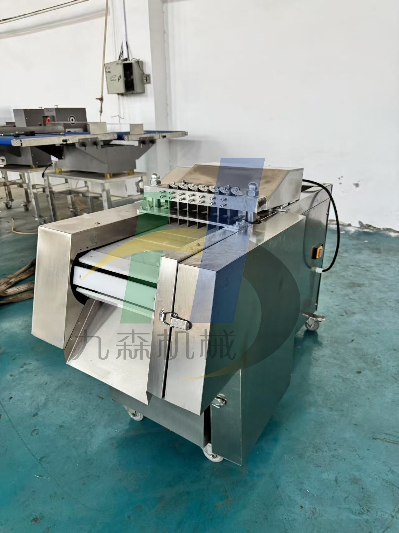 Frozen Chicken Cube Cutting Dicing Machine