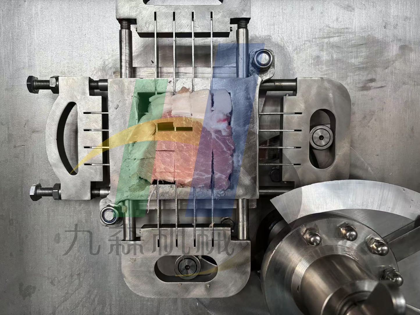 Frozen Meat Cutting Machine