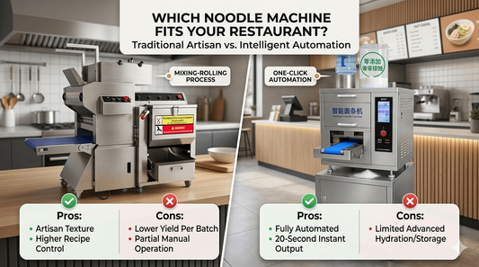 Japanese Ramen Machine vs. Smart Noodle Machine: A Restaurant Owner's Ultimate Buying Guide