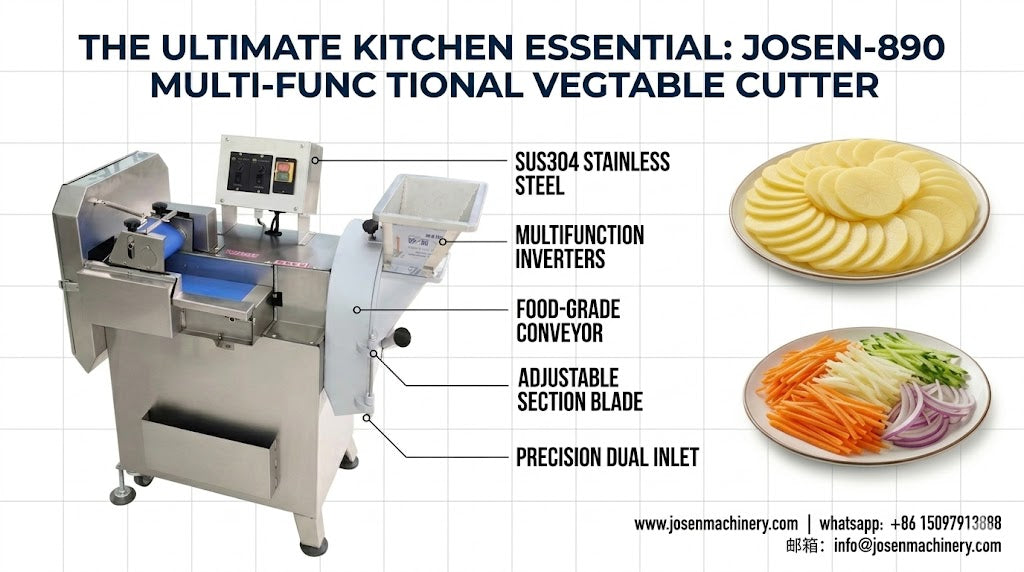 Why the Josen-890 is the Essential Heart of Every Modern Commercial Kitchen