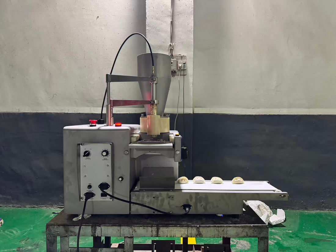 Delivering Our Semi-Automatic Dumpling Machine to a Customer in Taiwan