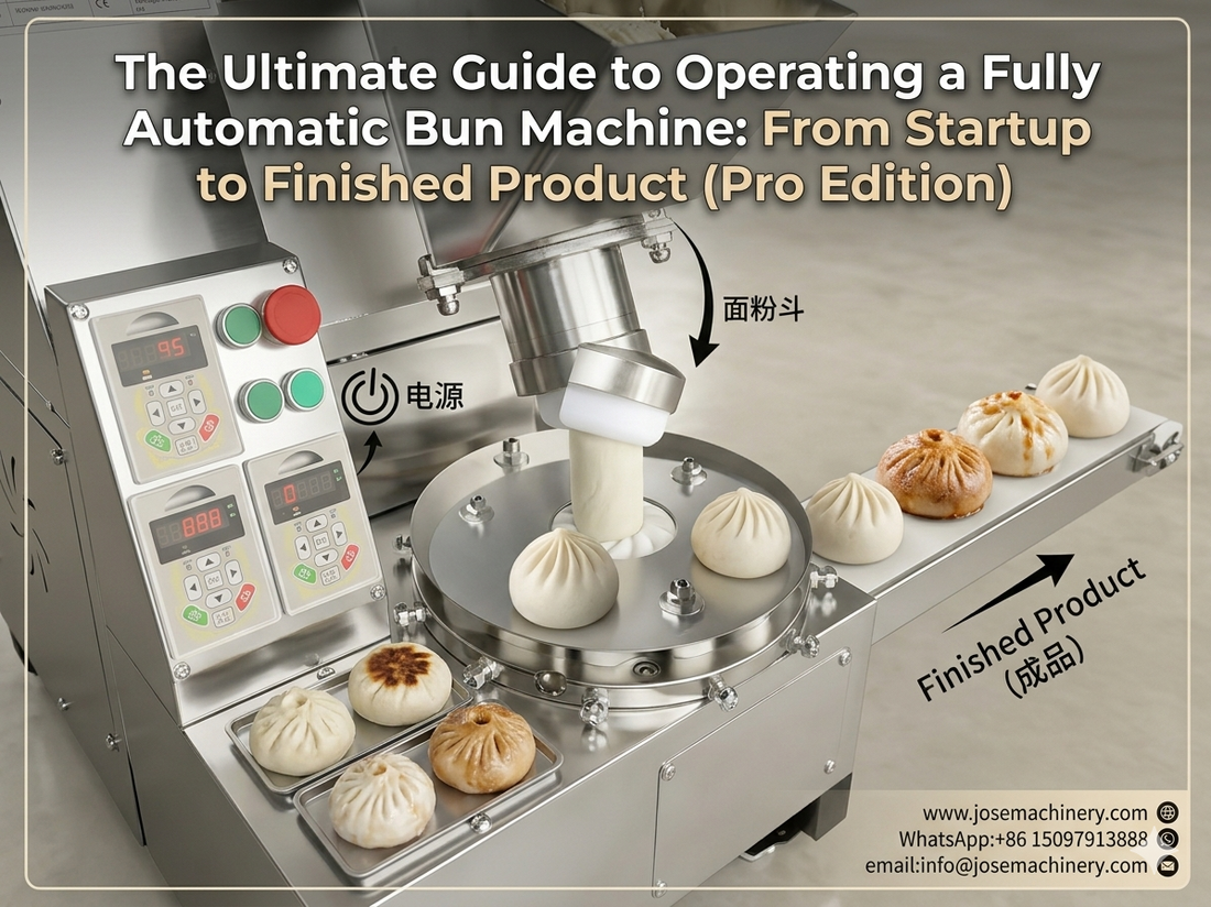 The Ultimate Guide to Operating a Fully Automatic Bun Machine: From Startup to Finished Product (Pro Edition)