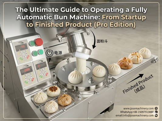 The Ultimate Guide to Operating a Fully Automatic Bun Machine: From Startup to Finished Product (Pro Edition)