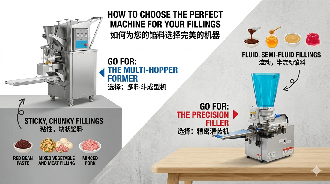 How to Choose the Right Dumpling & Momo Machine Based on Your Stuffing Texture