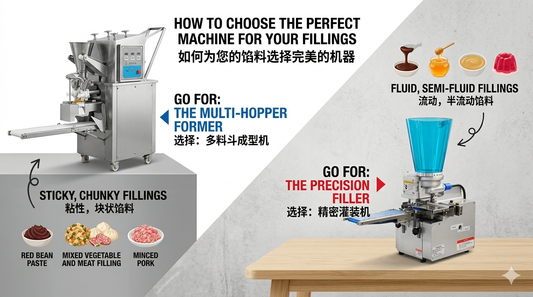 How to Choose the Right Dumpling & Momo Machine Based on Your Stuffing Texture